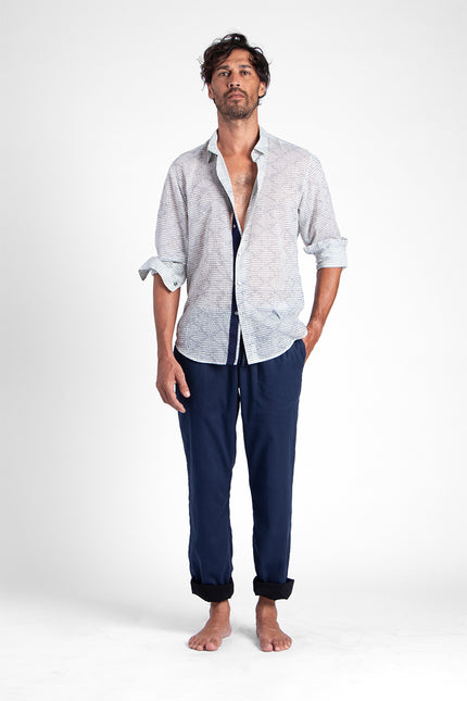 Remo - Reversible Cotton Trousers