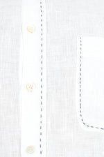 Mias - Long Sleeve Dual Fabric Shirt