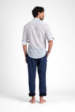 Remo - Reversible cotton trousers