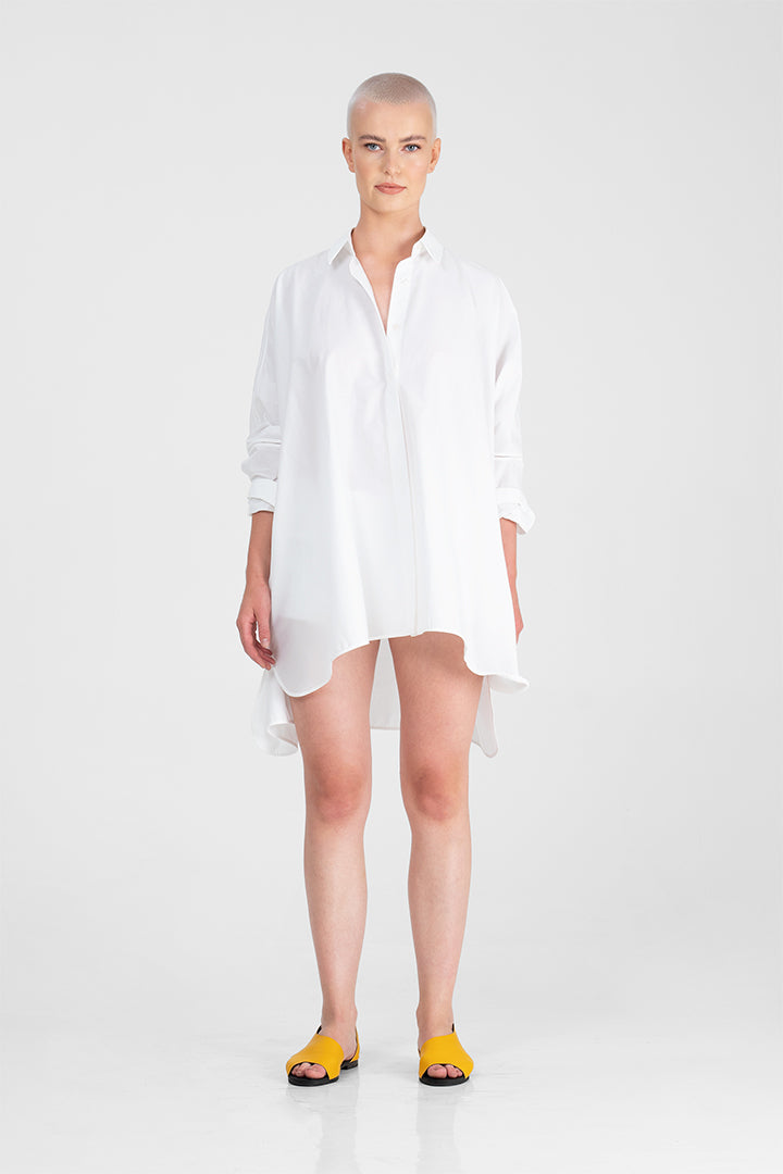 Kumi - Oversized short shirt dress