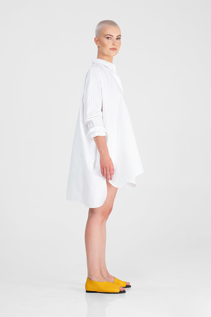 Kumi - Oversized short shirt dress