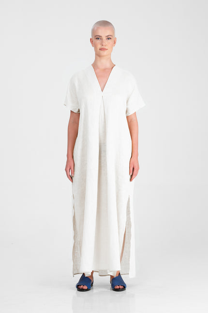 Maejo - Long kaftan with v-neck