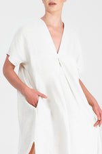 Maejo - Long kaftan with v-neck