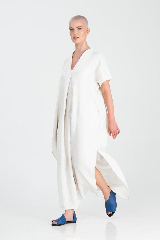 Maejo - Long Kaftan with N-neck
