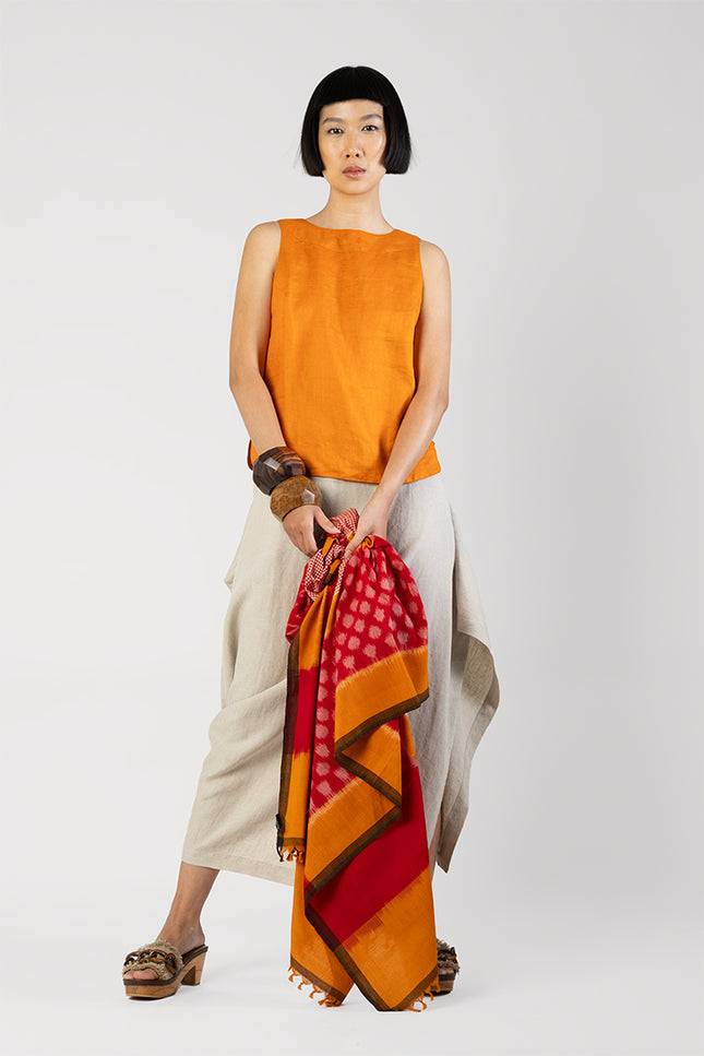 Vanna - Square Cut Sleeveless Top