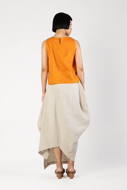 Vanna - Square Cut Sleeveless Top