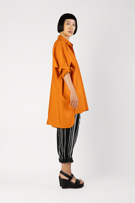 Kumi - Oversized short shirt dress