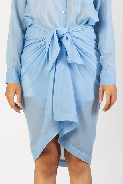 Alma - Signature Wrapped Shirt Dress