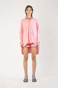 Kumi - Oversized short shirt dress