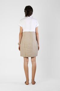 Kiya - Linen polo dress