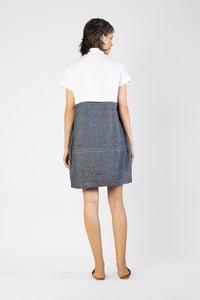 Kiya - Linen polo dress