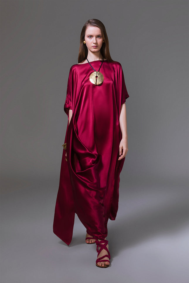 Michaela - Side Draped Dress