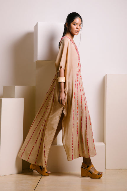Mirandah - Spread Appliqué Kaftan