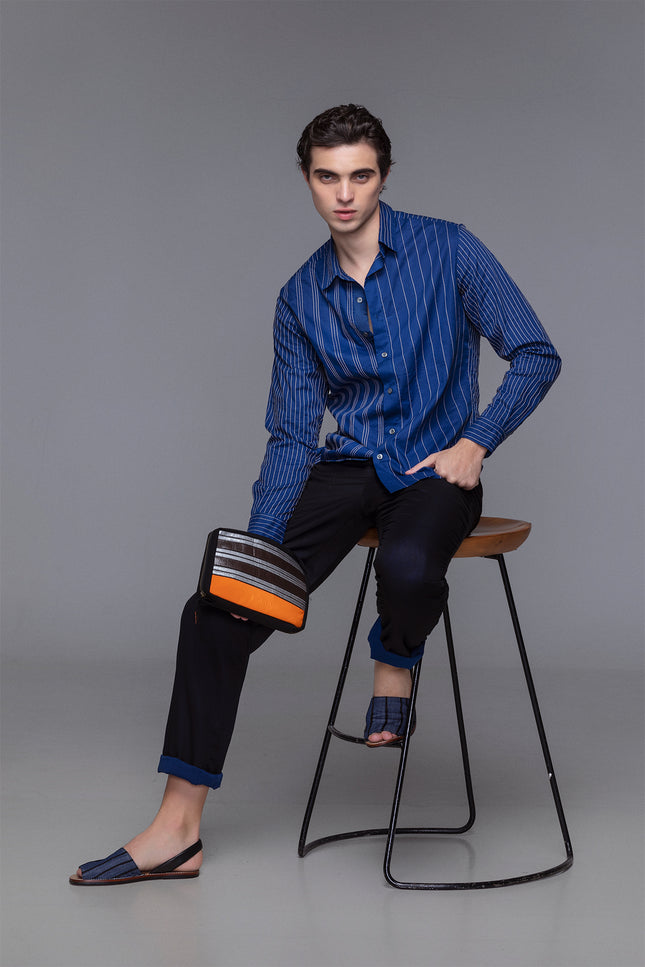 Remo - Reversible Cotton Trousers