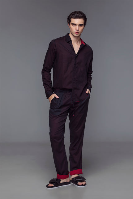 Lamar - Double Layered Classic Dress Shirt