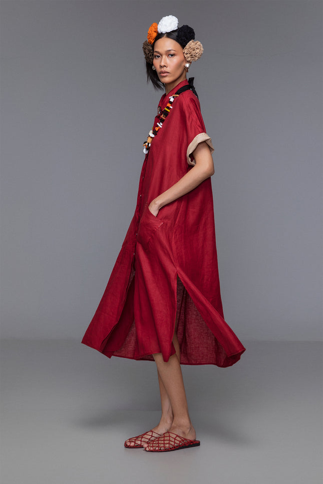 Ilian - Long coat dress