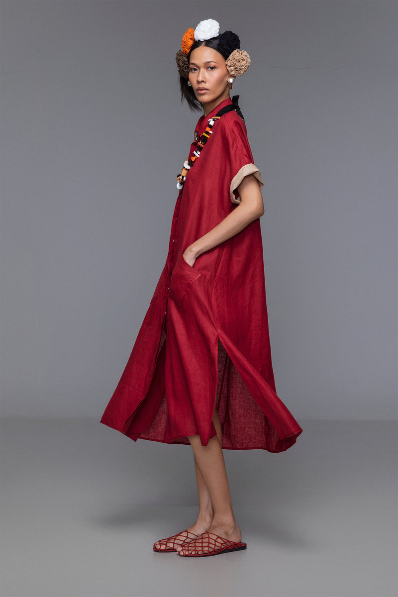 Ilian - Long coat dress