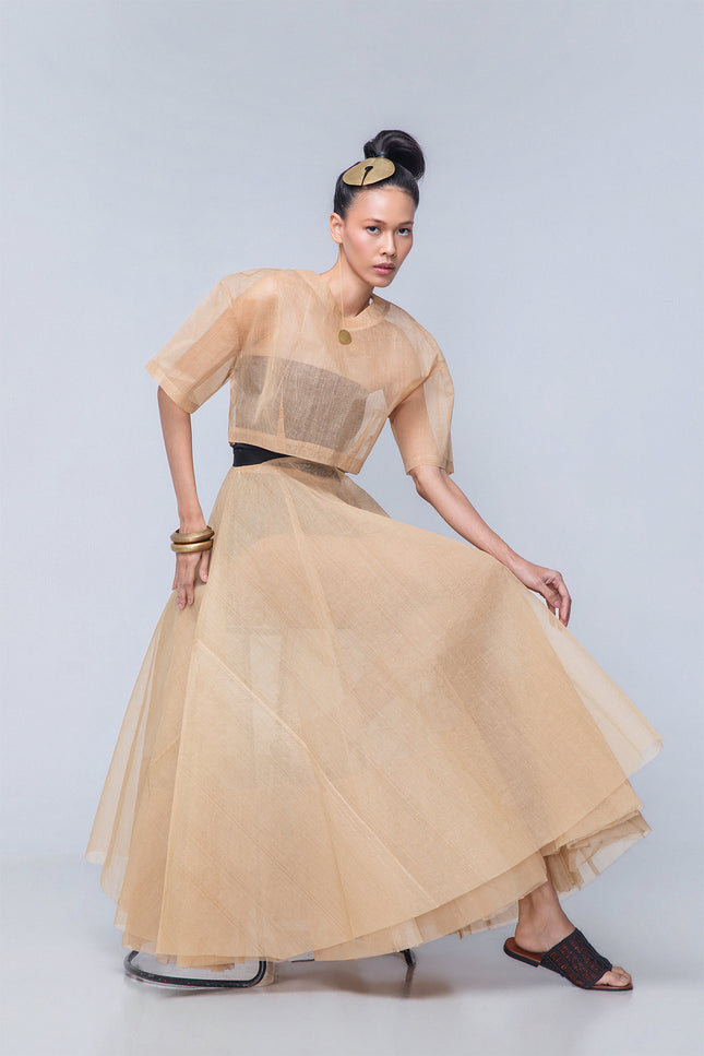 Numa - Transparent Cropped Tee
