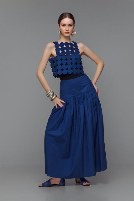 Merr - Coin Applique Crop Top