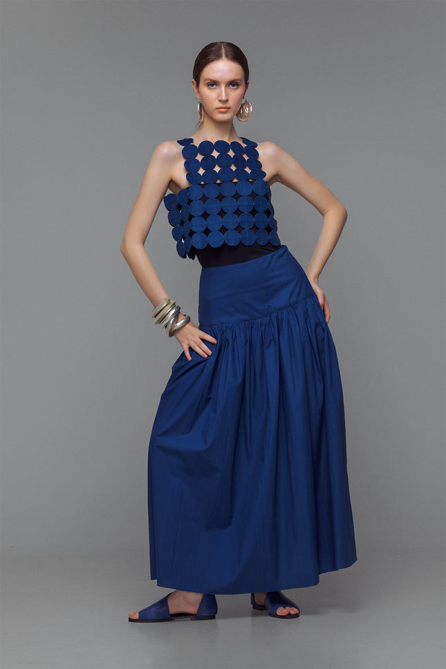 Merr - Coin Applique Crop Top