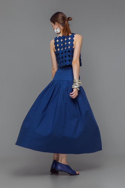 Nella - Fit and Flare Maxi Skirt