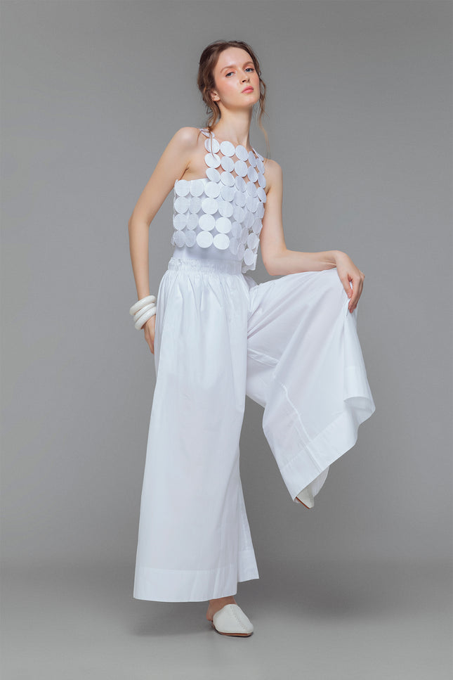 Merr - Coin Applique Crop Top