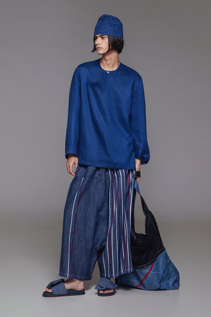 Oaklen - Modern Mandarin Button Long Sleeves Shirt