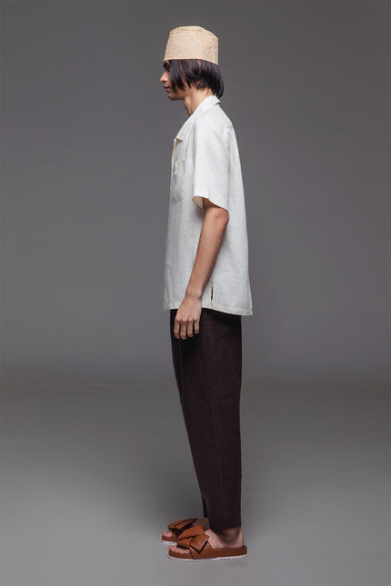 Camp - Classic Short Sleeve Linen Shirt