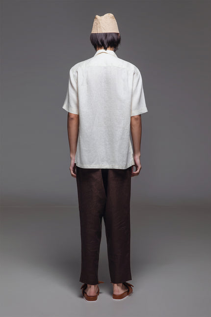 Camp - Classic Short Sleeve Linen Shirt