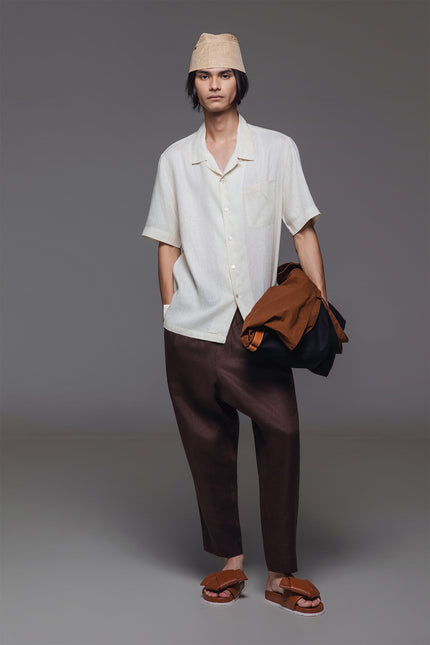 Camp - Classic Short Sleeve Linen Shirt