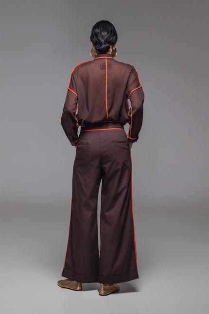 Neal - Contrast Binding Pants