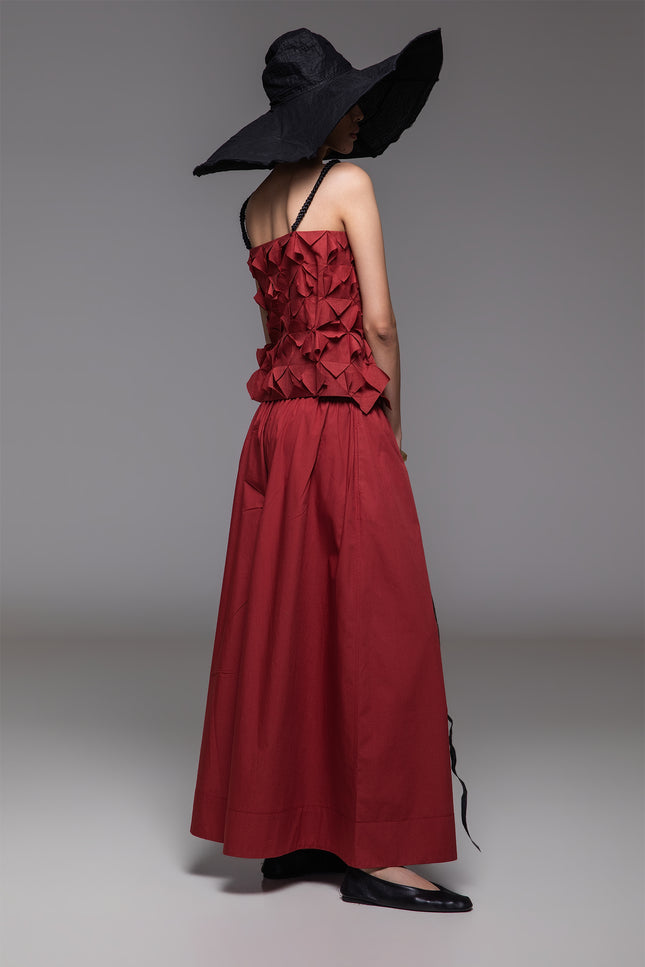 Malia - Elasticated Waist Voluminous Leg Pants