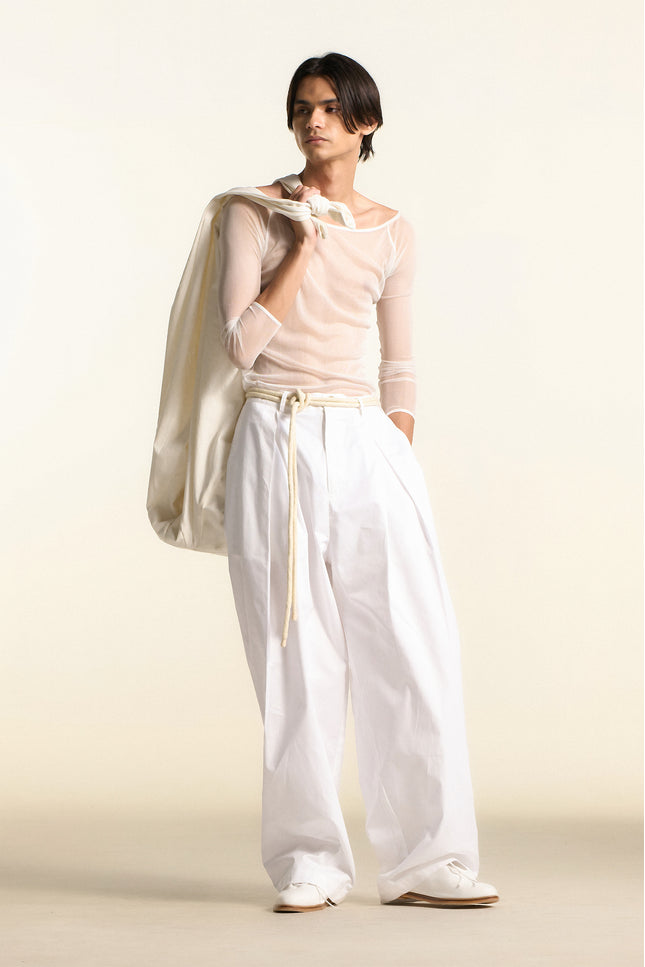 Osmar - Cris Cros Pleated Long Pants