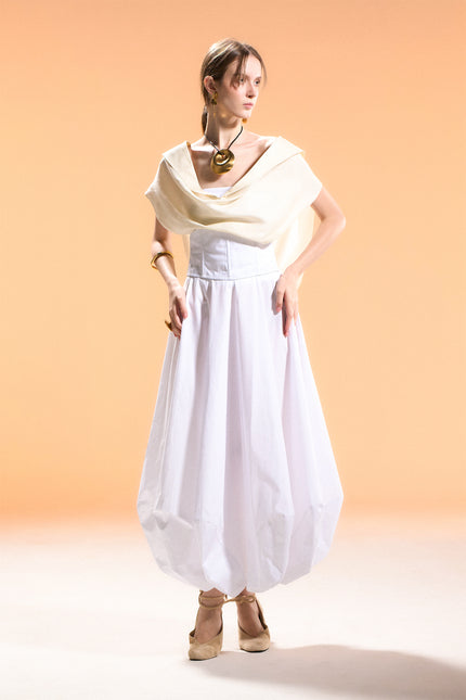 Nelli - Notch Lapel Cape