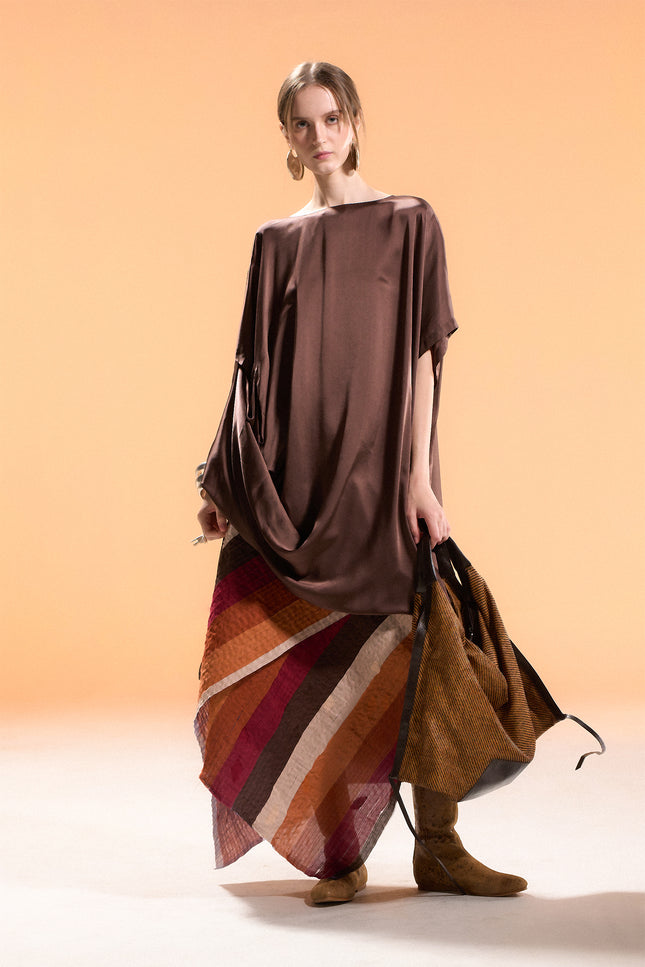 Michaela - Side Draped Dress