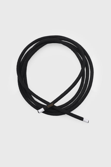 Maedoc Cord Belt in cotton with an adjustable one-size design, flexible cord construction, and versatile knotting options.