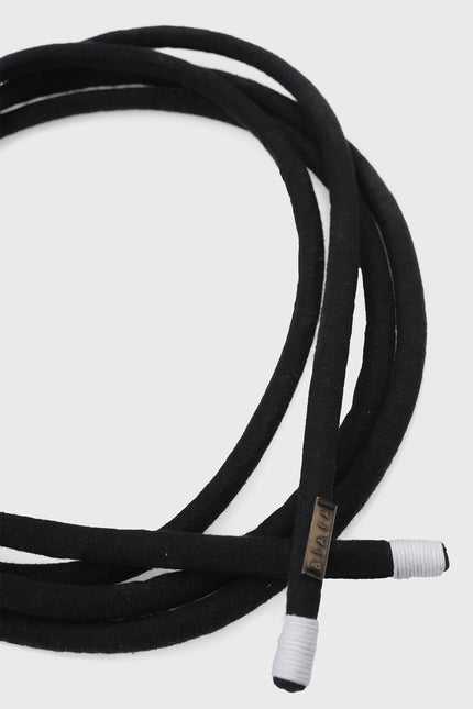 Maedoc Cord Belt in cotton with an adjustable one-size design, flexible cord construction, and versatile knotting options.