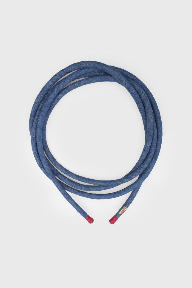 Maedoc Cord Belt in cotton with an adjustable one-size design, flexible cord construction, and versatile knotting options.