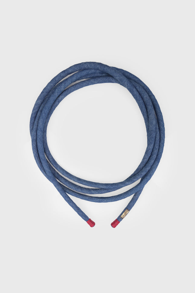 Maedoc Cord Belt in cotton with an adjustable one-size design, flexible cord construction, and versatile knotting options.