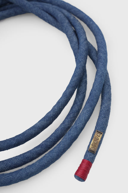 Maedoc Cord Belt in cotton with an adjustable one-size design, flexible cord construction, and versatile knotting options.