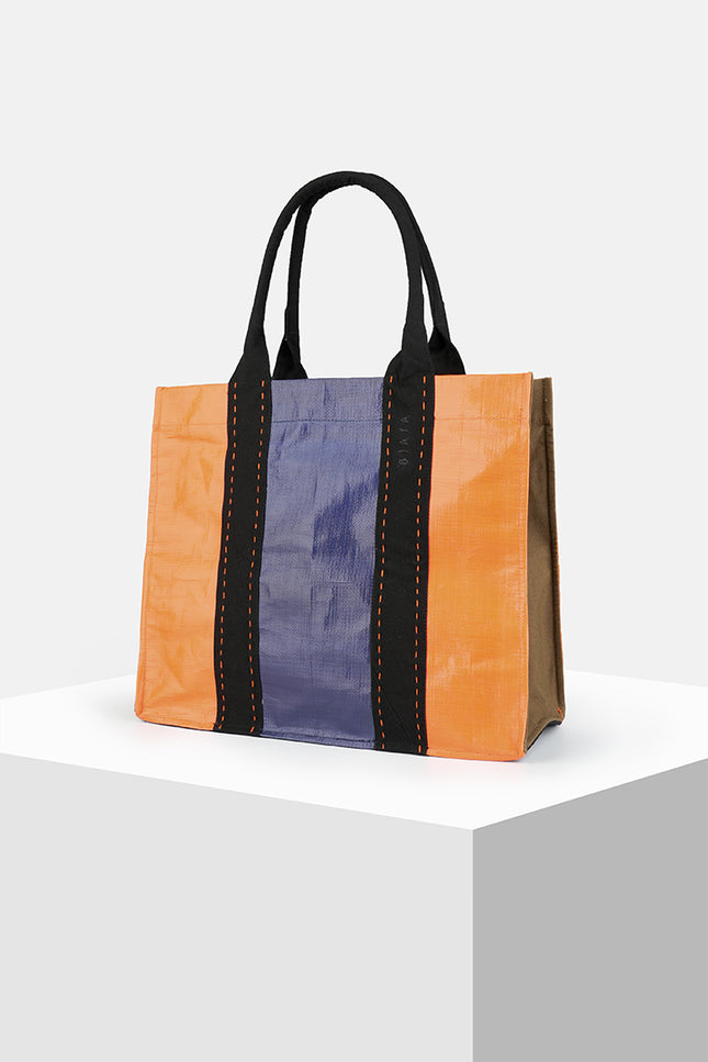 Jalyeola - Multicolor Terpal Tote Bag