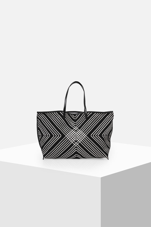 Nathania - Reversible Viscose Ribbon Bag