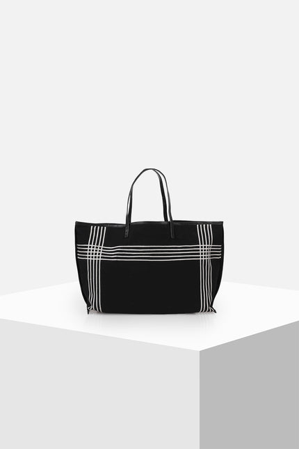 Nathania - Reversible Viscose Ribbon Bag