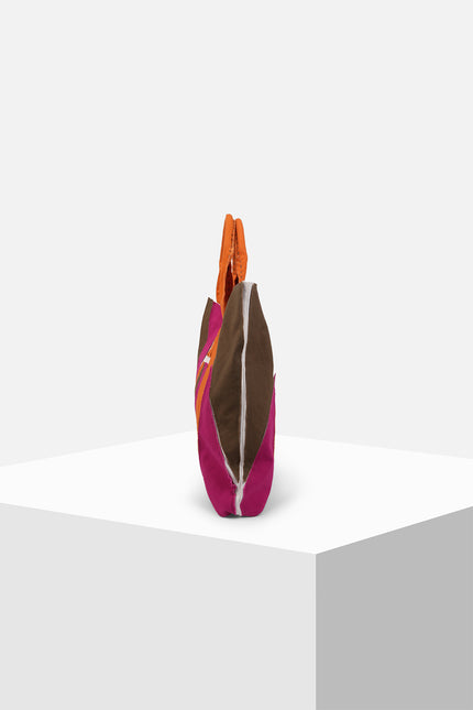 Debbieds - Multicolor Applique Kanvas Tote Bag