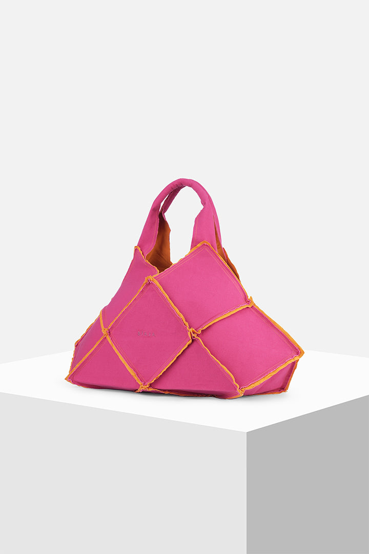 Geranium - Origami Large Hand Bag