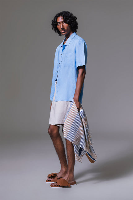 Camp - Classic Short Sleeve Linen Shirt