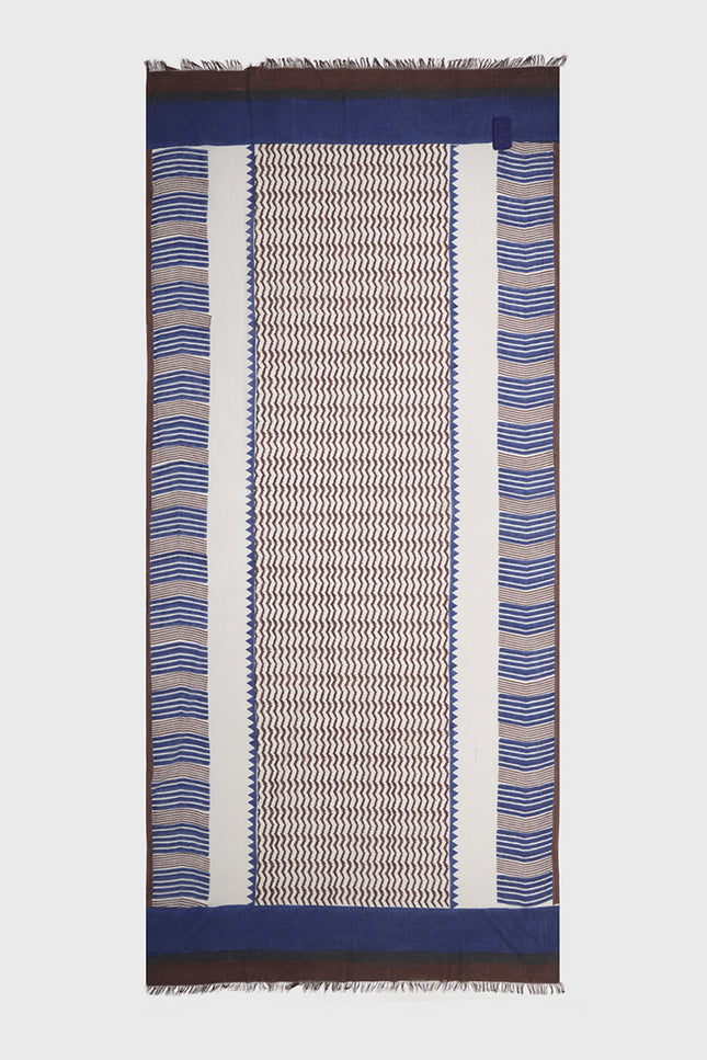 Cotton - Multidesign Block Printed Sarong