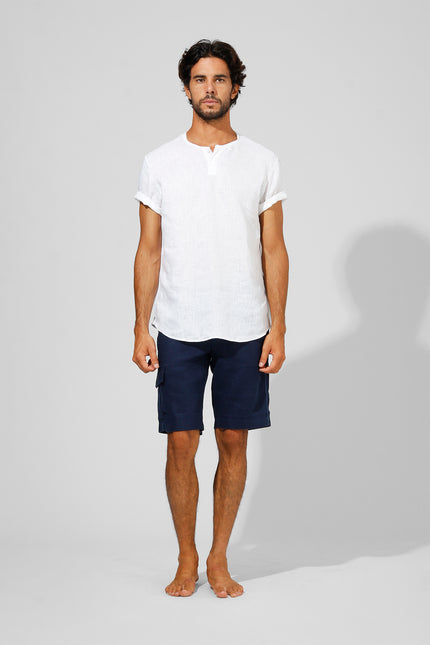 Elbert - Dual Fabric Short Sleeves T-Shirt