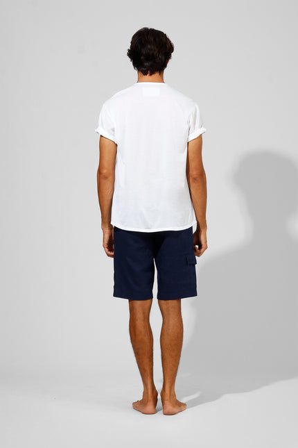 Elbert - Dual Fabric Short Sleeves T-Shirt