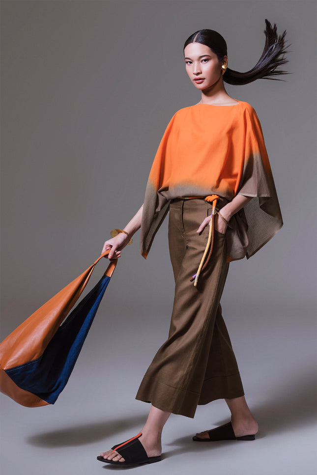 Luciana - Tie Dye Square Top with Coullise